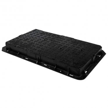 CD 693H KMD 1200x675x100mm D400 Double Triangle Ductile Iron Manhole Cover & Frame