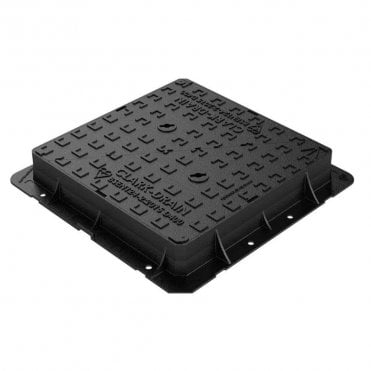 CD 701 KMD 600x600x100mm D400 Ductile Iron Manhole Cover & Frame