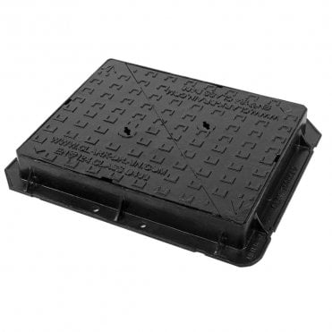 CD 750H KMD 750x600x100mm D400 Double Triangle Ductile Iron Manhole Cover & Frame