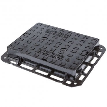 CD 756 KMD 600x450x100mm D400 Ductile Iron Manhole Cover & Frame