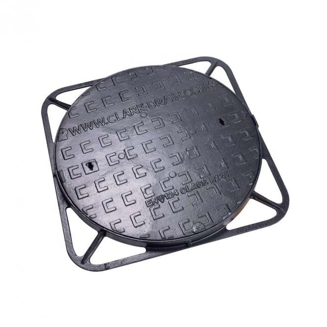 Clark Drain CD 759 KMB 600mm B125 Ductile Iron Manhole Cover & Frame