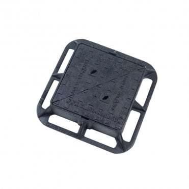 CD 770 KMD 300x300x100mm D400 Ductile Iron Manhole Cover & Frame