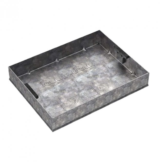 Clark Drain CD 790R/100 600x450x100mm 10T Recessed Paviour Manhole Cover & Frame