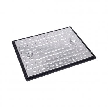 PC6BG 600x450mm 5-Tonne Manhole Cover & Frame Galvanised Steel Access Inspectection