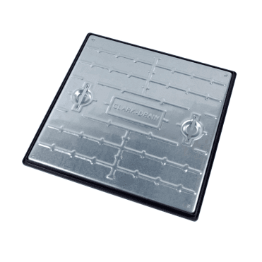 PC6EG 600x450mm 25T Galvanised Steel Manhole Cover & Frame