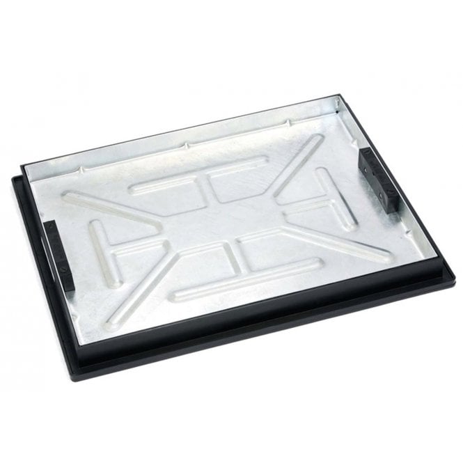 Clark Drain T11G3 600mmx450mmx50mm Recessed Tray Manhole Cover & Frame 5-Tonne GPW