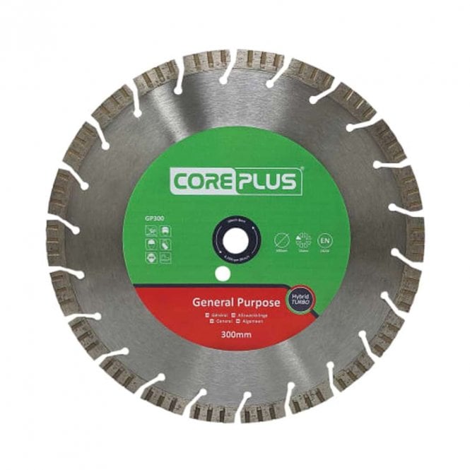 CorePlus General-Purpose Hybrid Turbo Diamond Blade