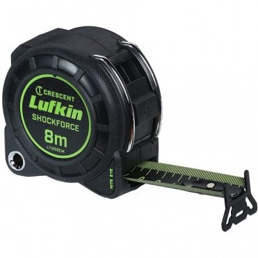 Lufkin® LUFNEDS8M Shockforce Night Eye Dual-Sided Tape 8m (Width 30mm)