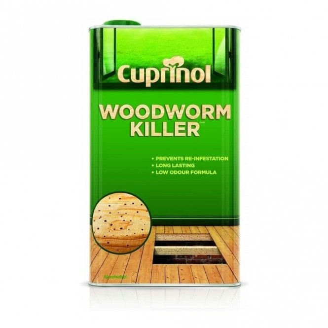 CUPRINOL 3 x 5L Woodworm Killer - Low Odour Wood Treatment