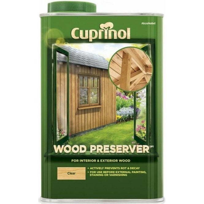CUPRINOL Clear Wood Preserver 1L- 5L