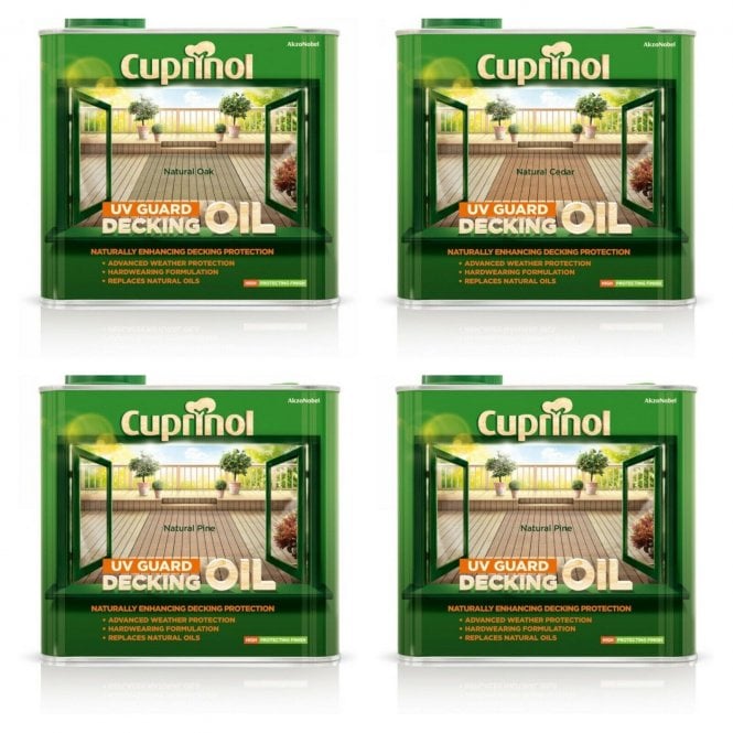 CUPRINOL Decking Oil UV Guard Wood Protection