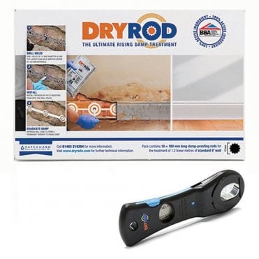 Damp Proofing Rods Box of 50 Rising Damp Treatment with Cutter