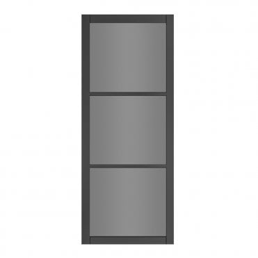 Black Pre-Finished Camden Tinted Glaze Internal Door