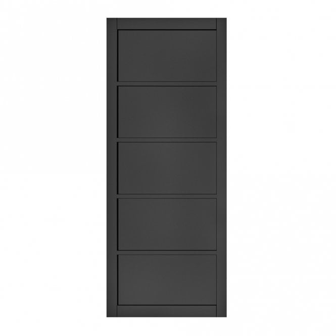 Deanta Black Pre-Finished Shoreditch Internal Door