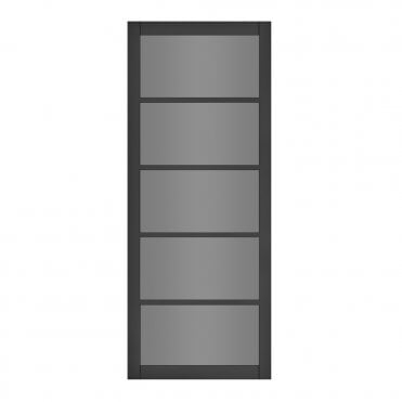 Black Pre-Finished Shoreditch Tinted Glaze Internal Door
