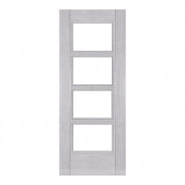 Light Grey Ash Montreal Glazed Internal Door