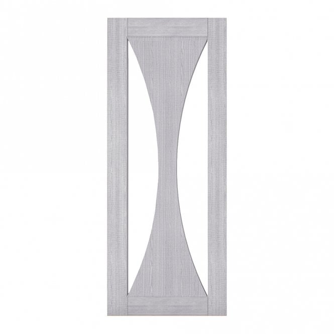 Deanta Light Grey Ash Sorrento Glazed Internal Door