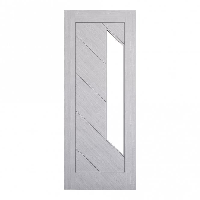Deanta Light Grey Ash Torino Glazed Internal Door