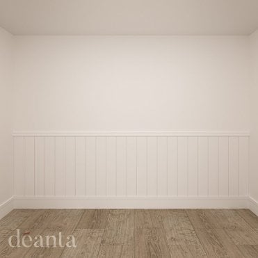 Madingley White Primed Wall Panelling Pack