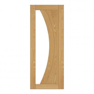 Oak Pre-Finished Ravello Glazed Internal Door