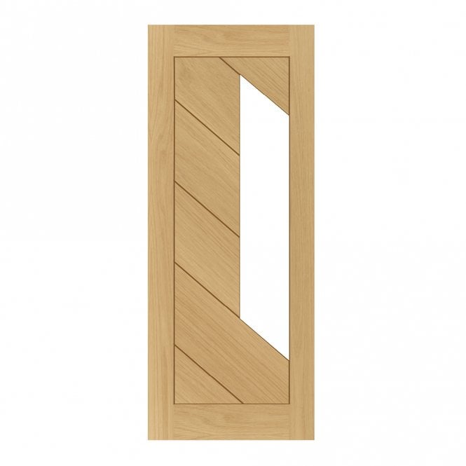 Deanta Oak Pre-Finished Torino Glazed Internal Door