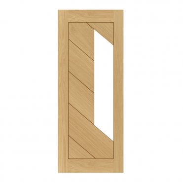 Oak Pre-Finished Torino Glazed Internal Door