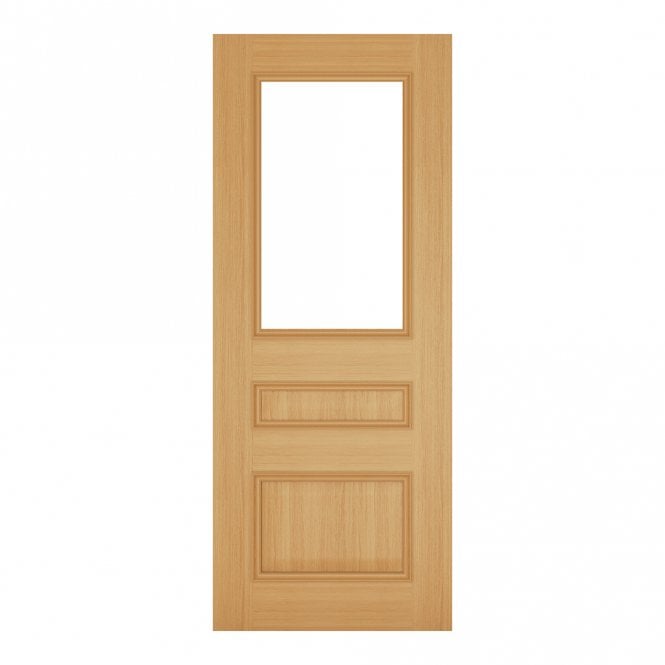 Deanta Oak Pre-Finished Windsor Bevelled Glaze Internal Door