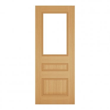 Oak Pre-Finished Windsor Bevelled Glaze Internal Door
