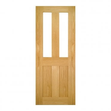 Oak Un-Finished Eton Glazed Internal Door