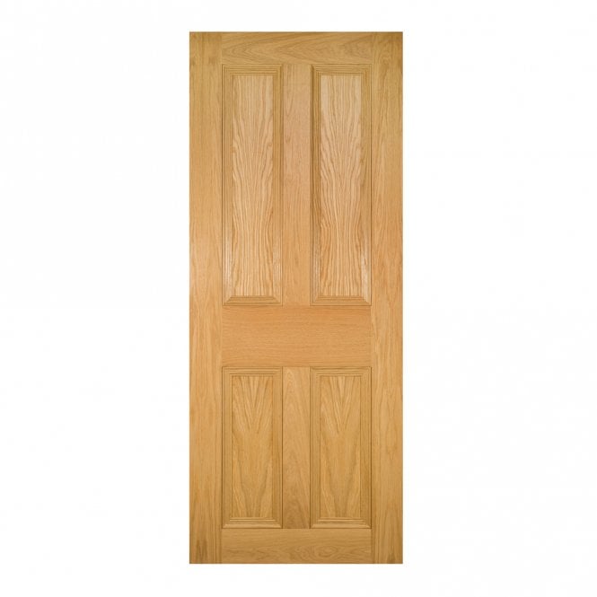 Deanta Oak Un-Finished Kingston Internal Door