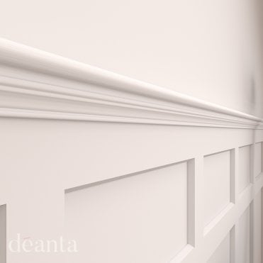 White Primed Bullnose Moulding Pack