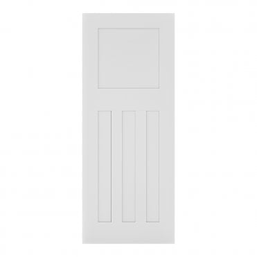 White Primed Cambridge Fd30 Internal Fire Door