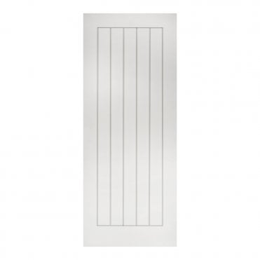 White Primed Ely Fd30 Internal Fire Door