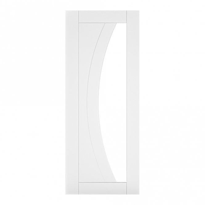 Deanta White Primed Ravello Glazed Internal Door