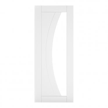 White Primed Ravello Glazed Internal Door