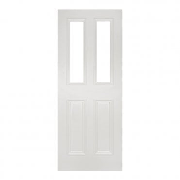 White Primed Rochester Glazed Internal Door