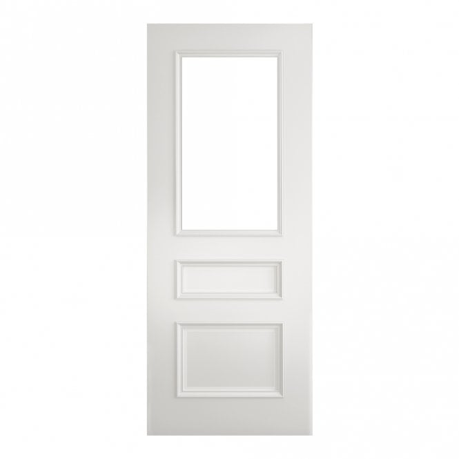 Deanta White Primed Windsor Bevelled Glaze Internal Door