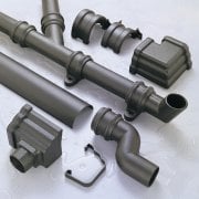 Cast Iron Style Guttering & Downpipes
