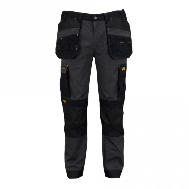 Dewalt Albany Grey/Black Slim Fit Trousers
