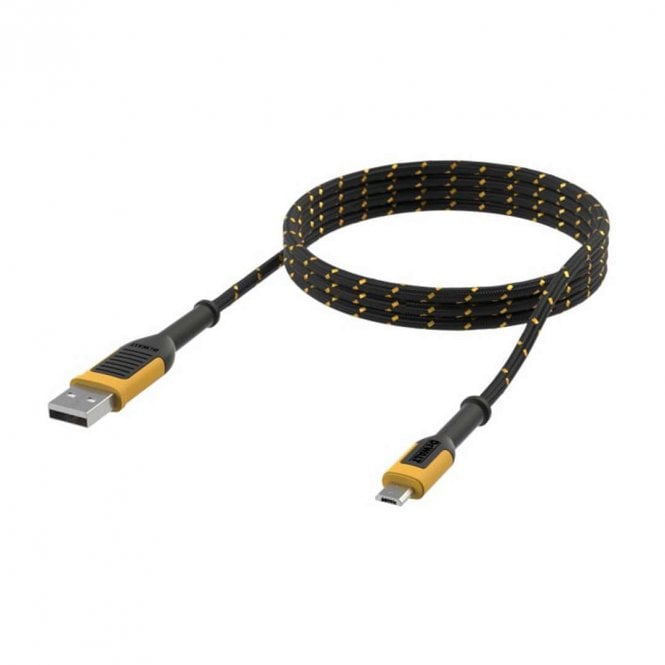 Dewalt Braided Cable For Micro-Usb 6 Ft.
