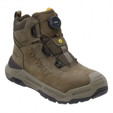 GRIDX Gunsmoke Rugged Work Waterproof BOA ESD Safety Boot