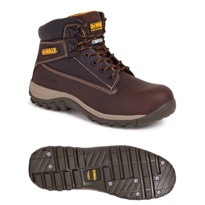 Dewalt Hammer Brown Non-Metallic Safety Boot