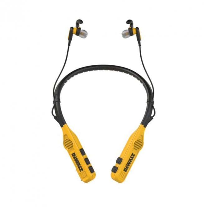 Dewalt Pro Max Neckband Earphones With Speakers