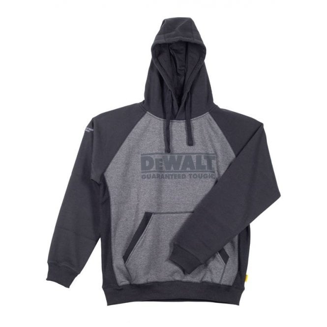 Dewalt Stratford Grey Marl/Black Hooded Sweatshirt