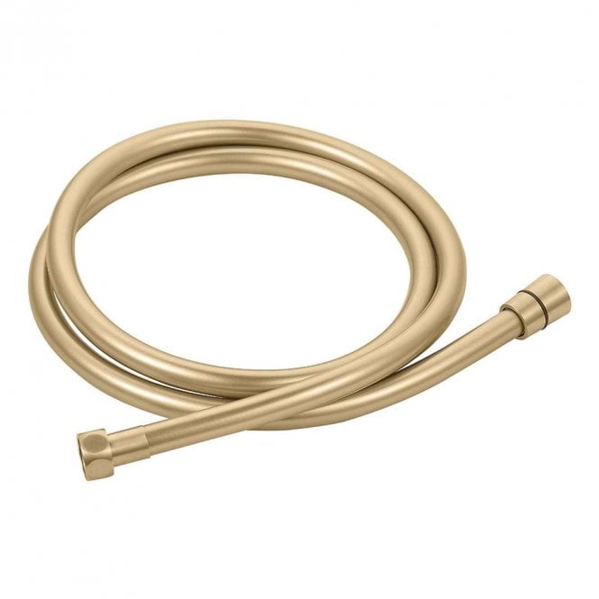 Dove Bathrooms 1.5m Easy Clean PVC Shower Hose - Brushed Brass