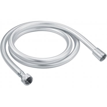 1.5m Easy Clean PVC Shower Hose - Chrome