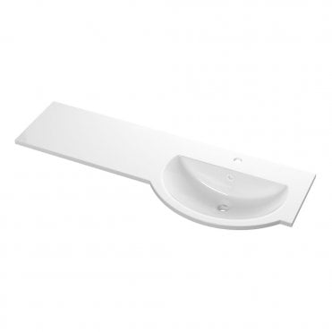 1244mm Standard Round One-Piece Basin & Overflow Ring