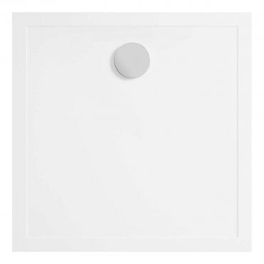 28mm Anti-Slip 800mm Square Ultra-Slim Tray & Waste