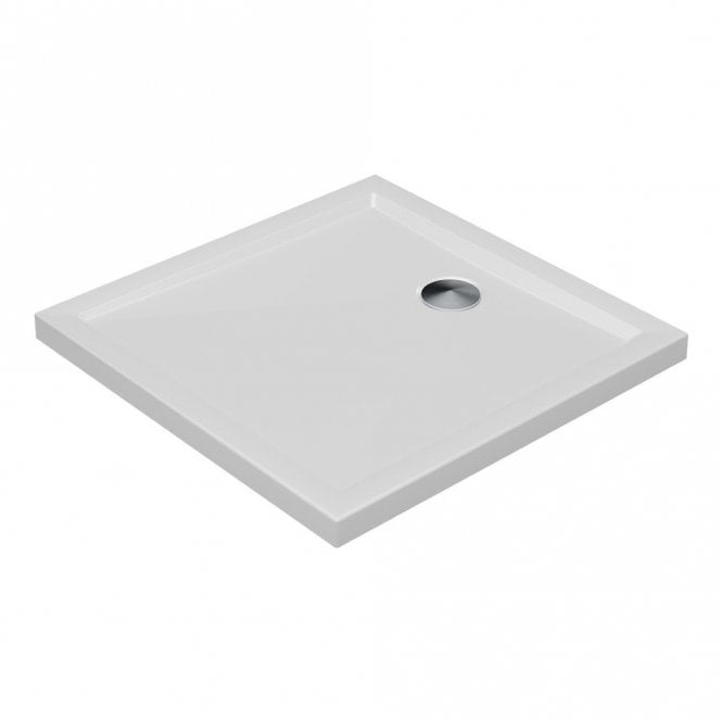 Dove Bathrooms 40mm Low Profile 700mm x 700mm Square Tray & Waste