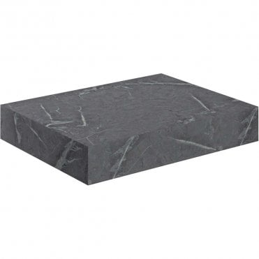 Adder 600mm Wall Hung Basin Shelf - Grey Marble